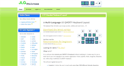 Desktop Screenshot of jlg-utilities.com