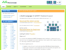 Tablet Screenshot of jlg-utilities.com